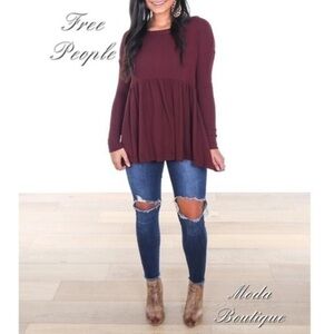 Free People Forever Your Girl Tee